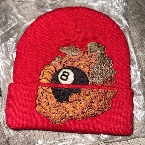 Supreme Martin Wong 8-Ball Beanie